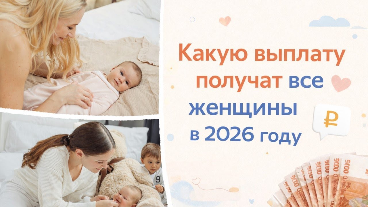 Как получить Детские пособия с 1 мая 2026 максимум выплат Детские Пособия для мам