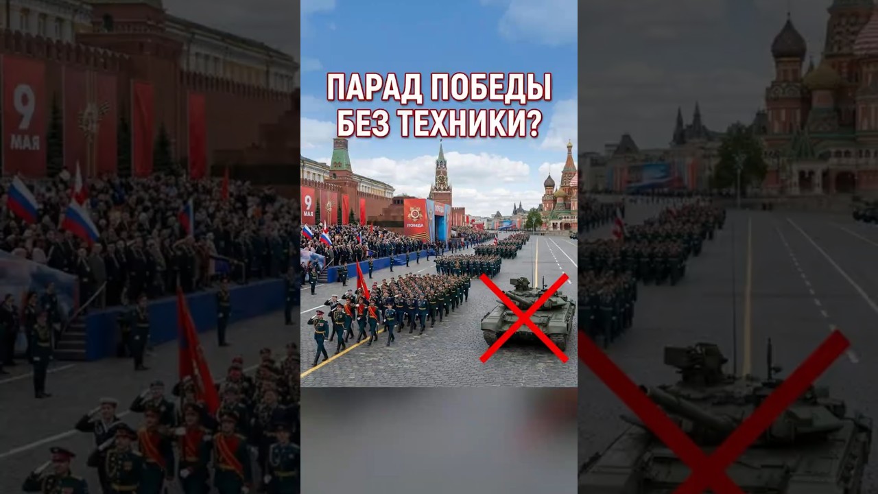 Парад Победы в Москве пройдет 9 мая 2026 без техники