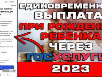 Заявление на Единовременную выплату при рождении ребенка через Госуслуги Как податься в 2026 году