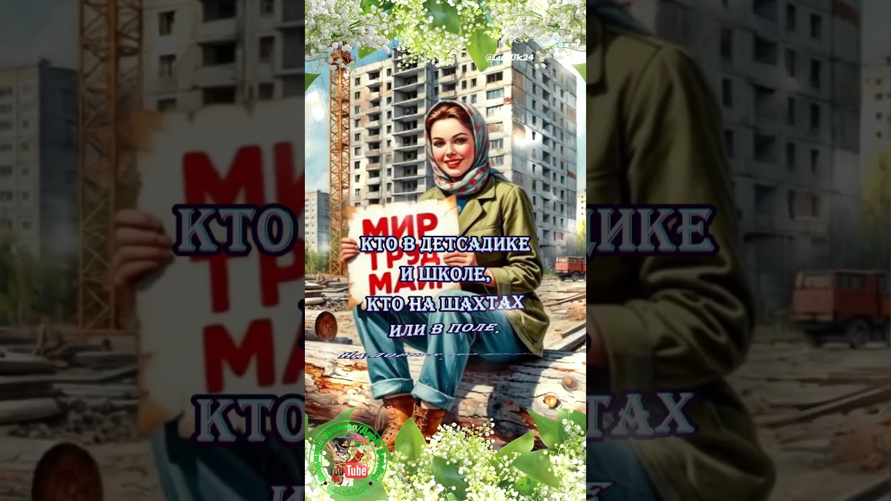 1 МАЯ Поздравления с 1 Мая! С Днем Труда!