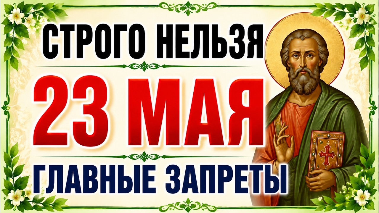 23 мая Праздник — Симон Зилот: что строго нельзя делать, главные запреты и приметы