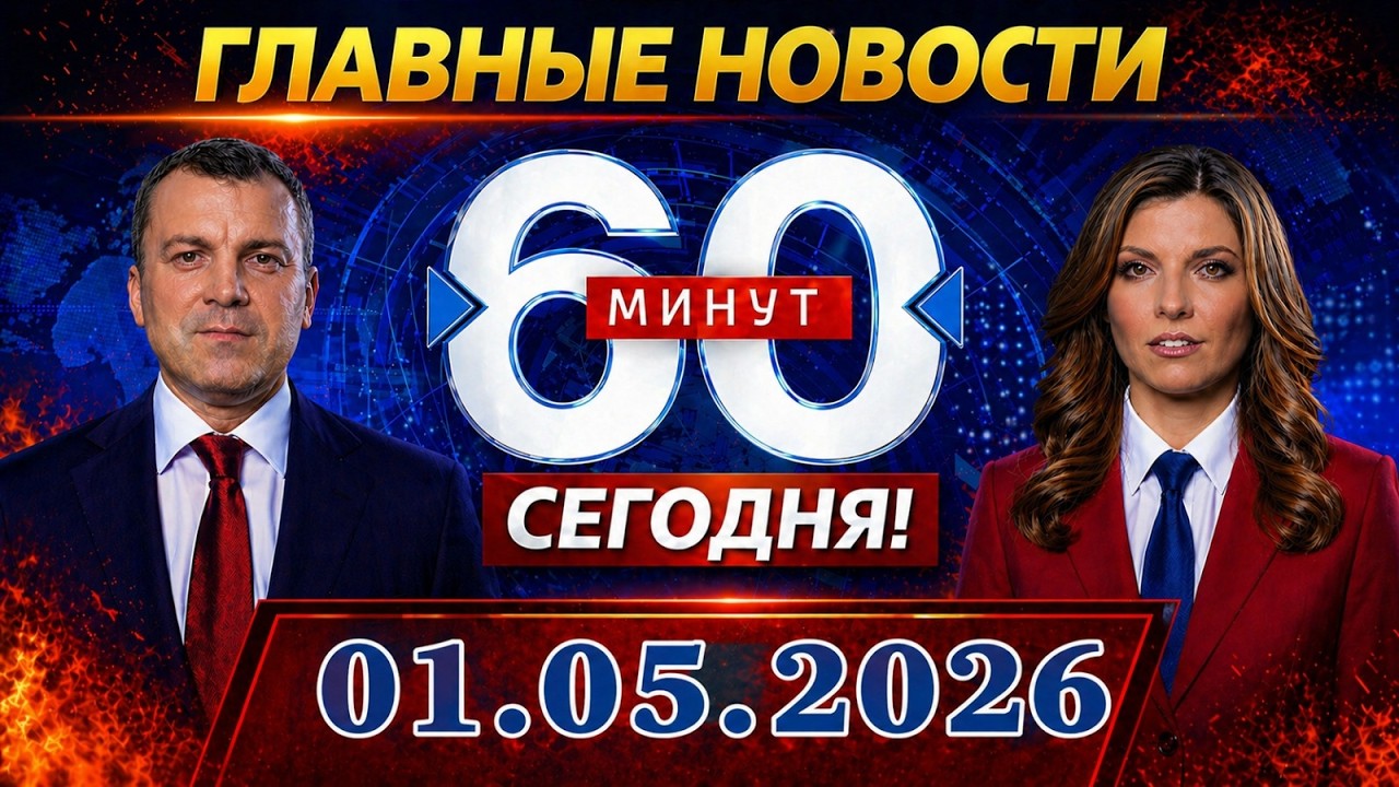 60 Минут Выпуск от 2 мая 2026 СЕГОДНЯ