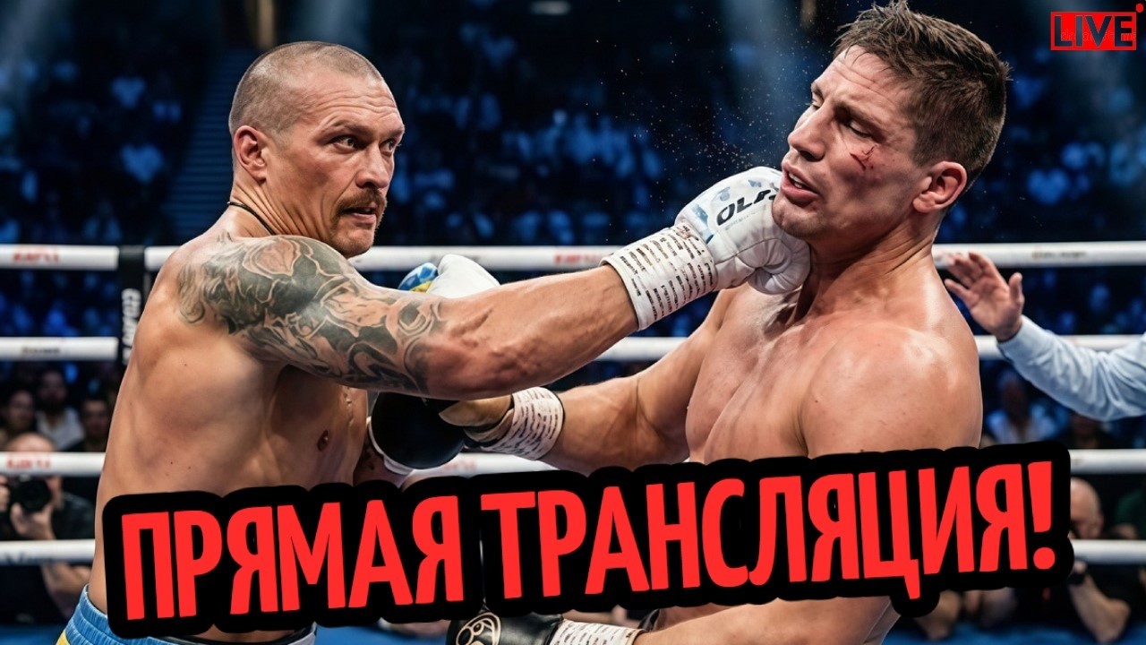 БОЙ Александр Усик vs Рико Верховен Прямая Трансляция из Египта 23.05.2026
