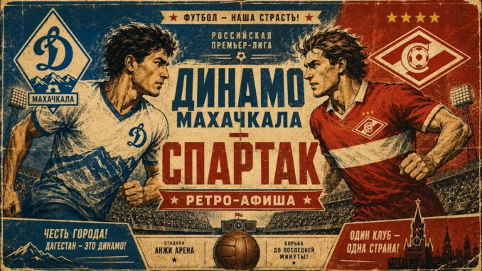 Динамо Махачкала – Спартак Прямой Эфир 17 Мая 2026