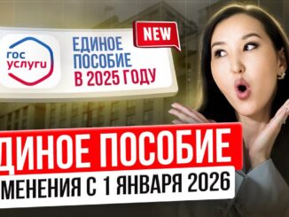 Единое Пособие в 2026 году Новые правила Госуслуги