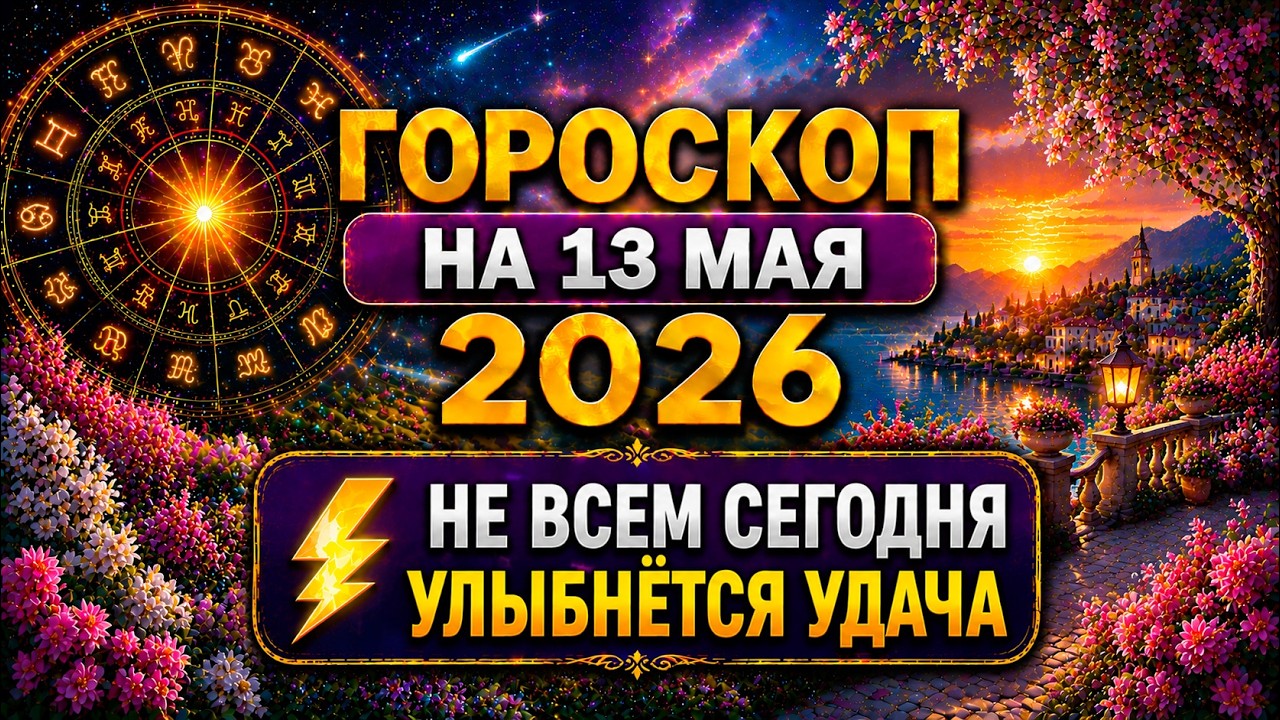 Гороскоп На Сегодня 13 мая 2026 для Всех Знаков Зодиака