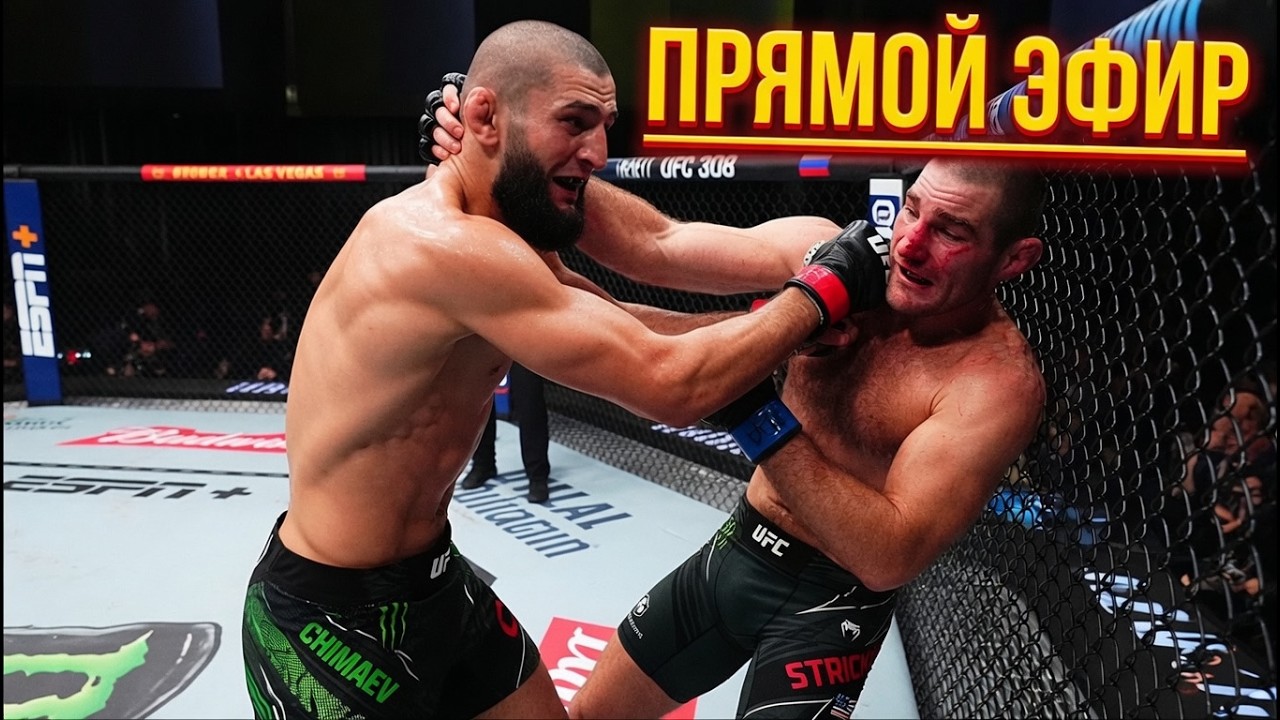 Хамзат Чимаев — Шон Стриклэнд Полный Бой 10 мая 2026 UFC 328