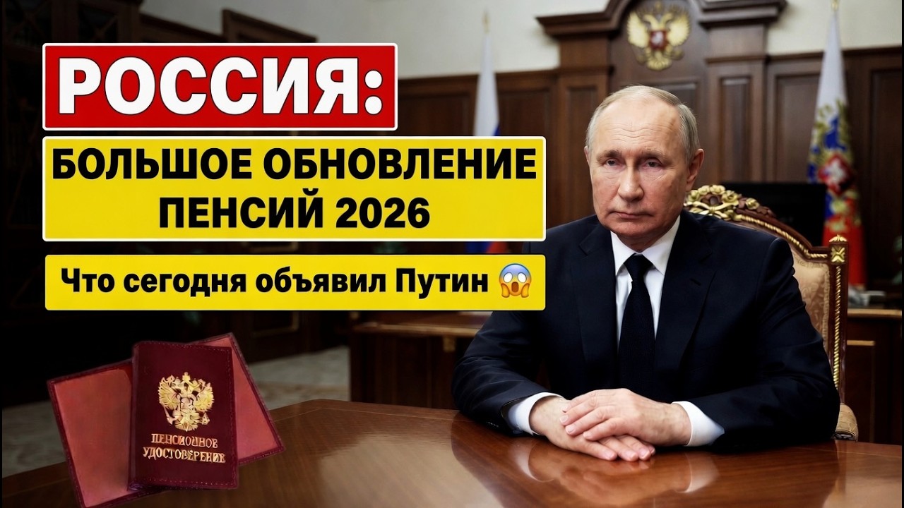 Индексация пенсий Май в России 2026 Полные детали новых правил, объявленных сегодня