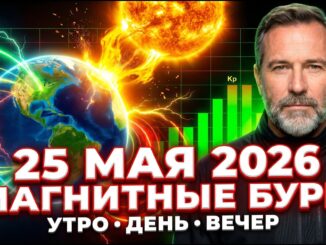 Магнитные Бури Сегодня 25.05.2026 Точный прогноз на день и вечер