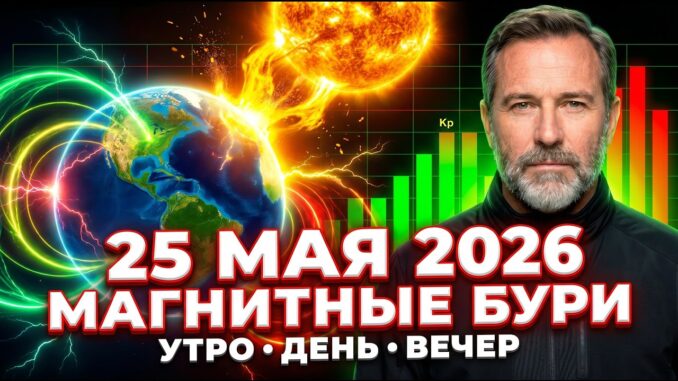 Магнитные Бури Сегодня 25.05.2026 Точный прогноз на день и вечер