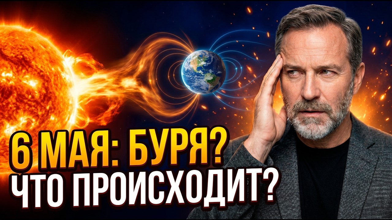 Мощная Магнитная буря 6 мая 2026: что происходит на самом деле и кому стоит быть осторожнее