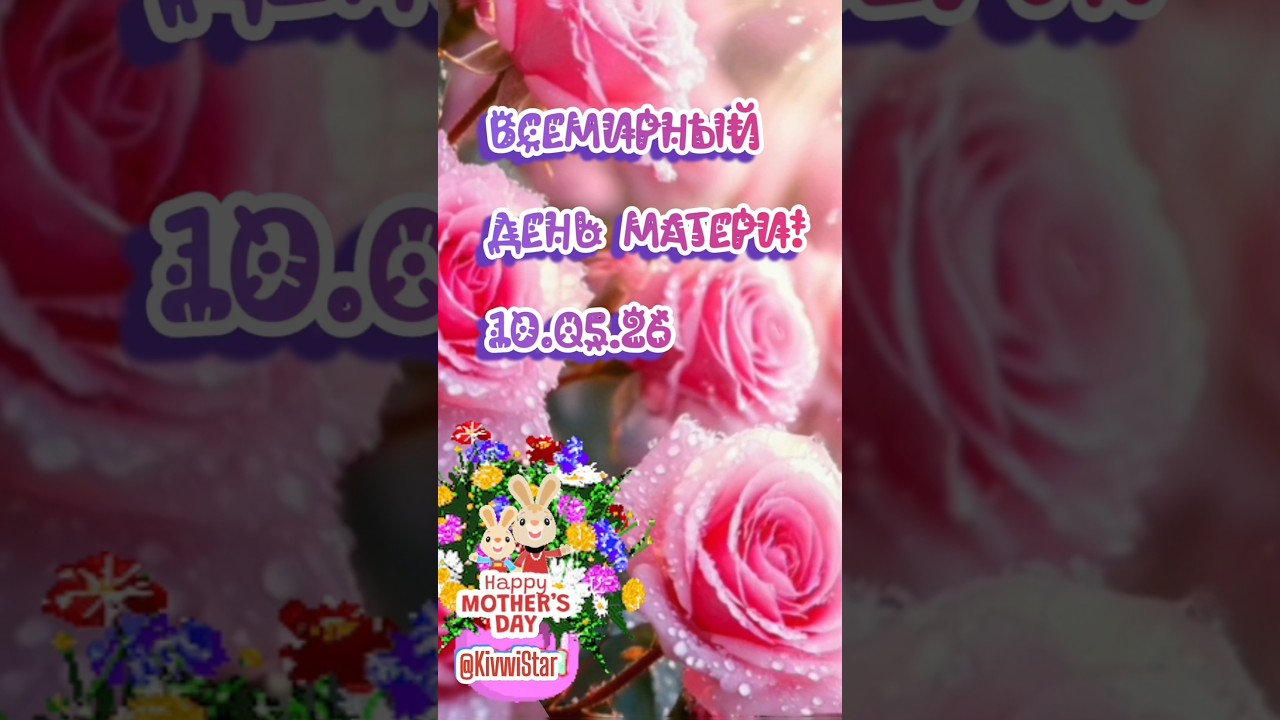 С Днём матери 2026! Международный День всех Мам