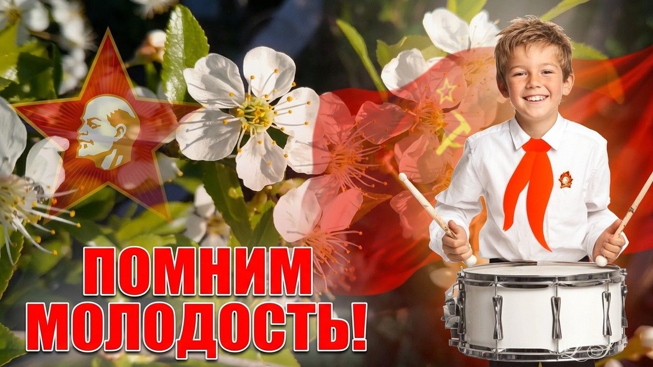 С Днем пионерии 2026! Вспомните молодость! Поздравление с днем пионерии 19.05.2026