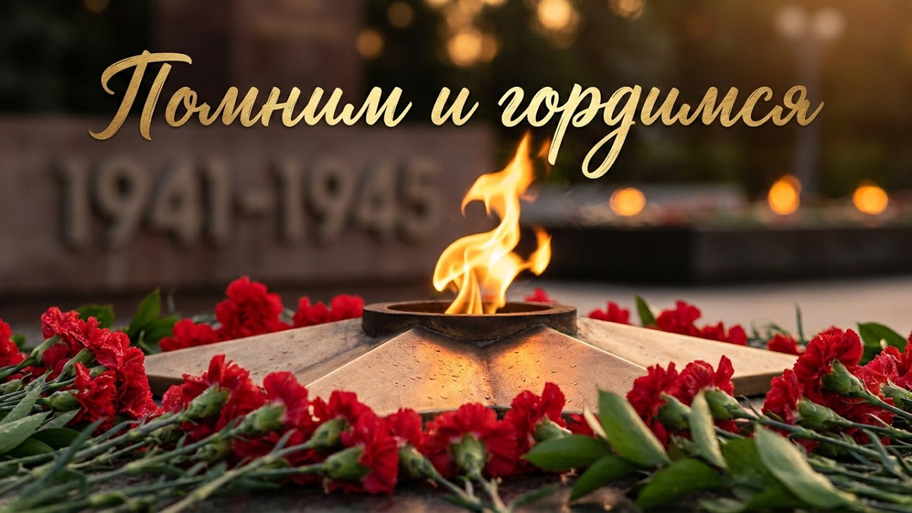 С ДНЕМ ПОБЕДЫ! Музыкальная открытка на 9 Мая для Вас и Ваших близких