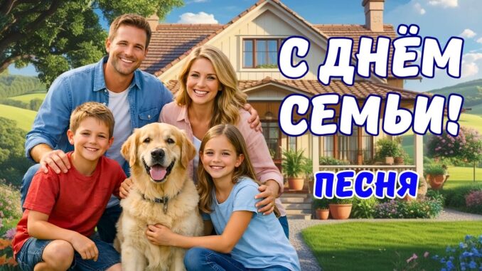 С Днём Семьи! 15 мая 2026 — Трогательная песня-поздравление. С Днём Семьи поздравления.