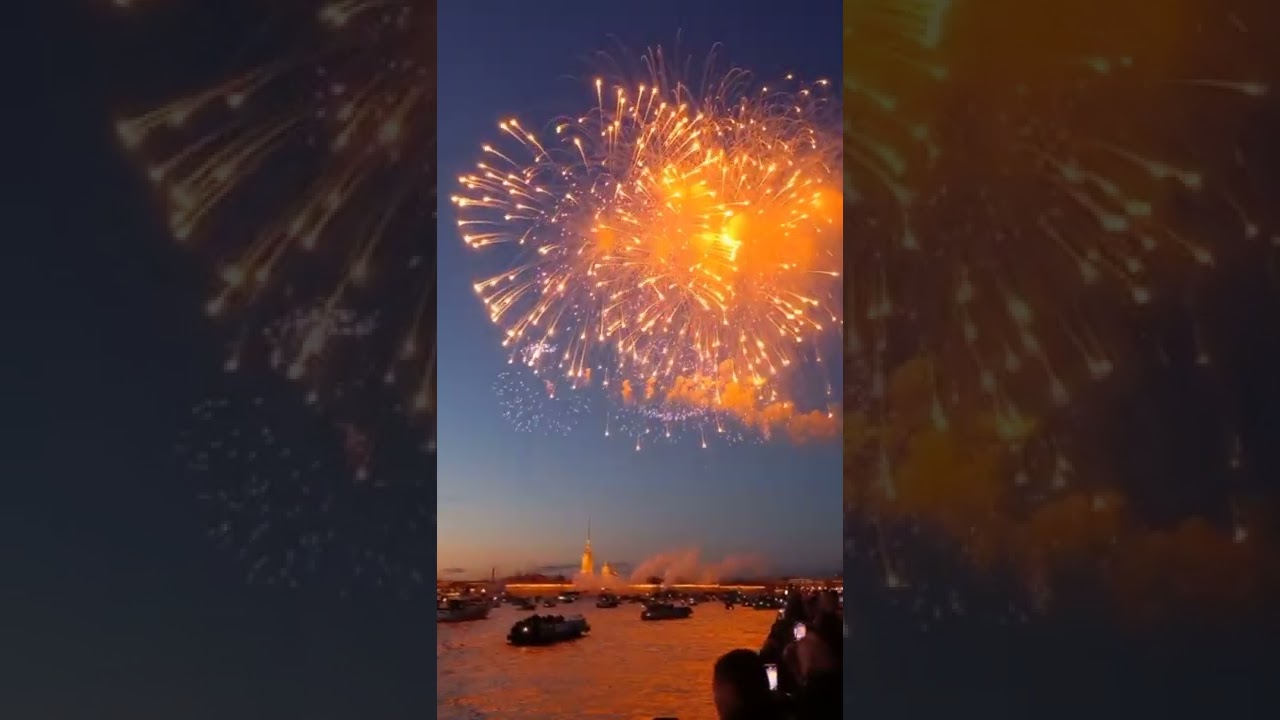 Салют 9 Мая Москва и Санкт Петербург Прямая Трансляция